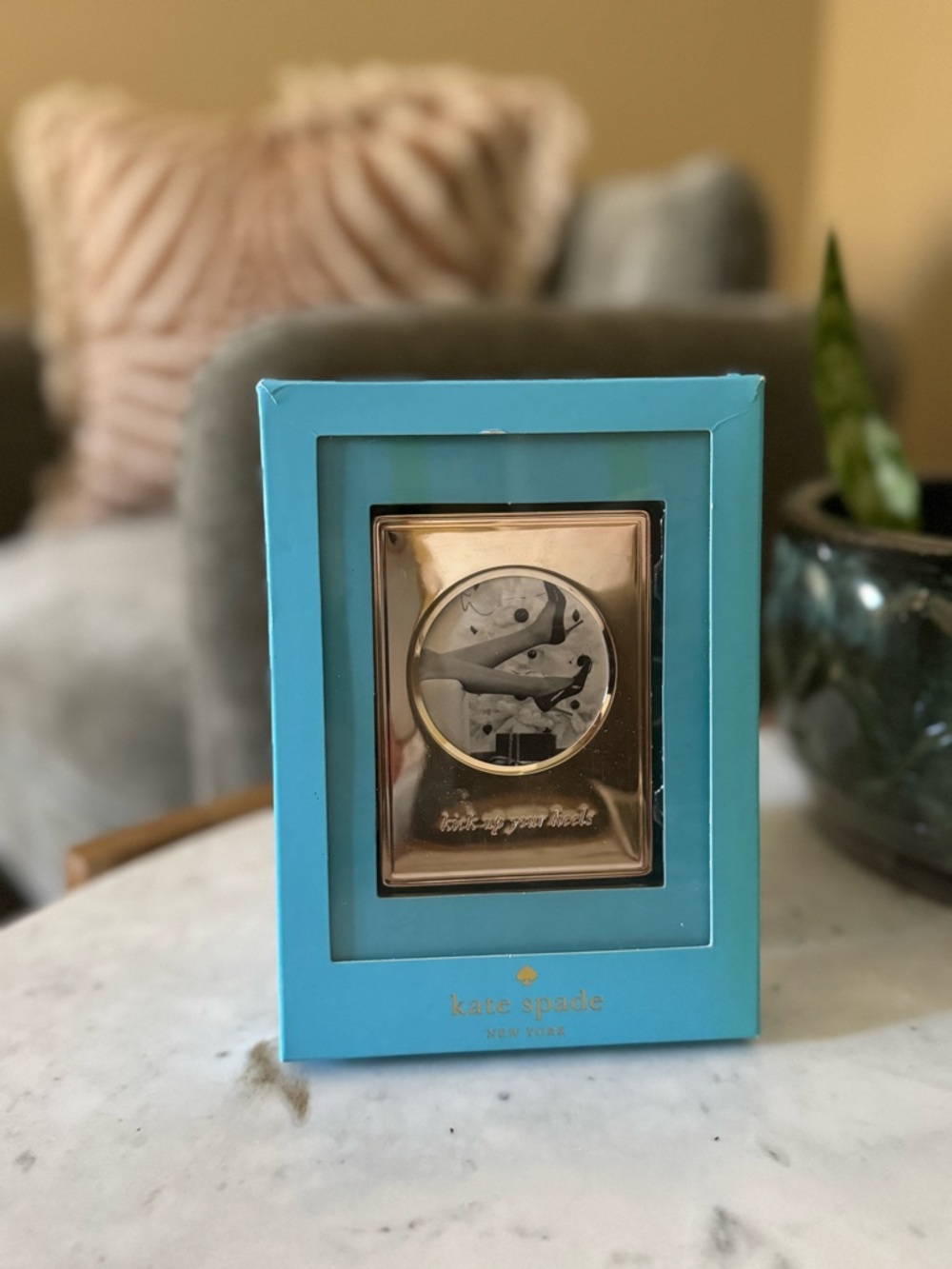 kate spade New York Kick Up Your Heels Ornament Frame Set - Picture 2 of 6